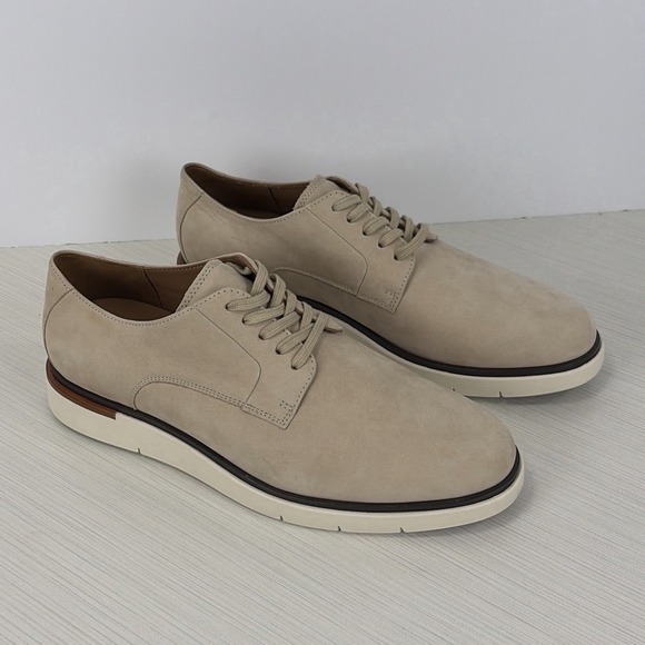 Allen Edmonds Carson Lace-Up Hybrid Derby Men's Size 8.5 Sand NEW